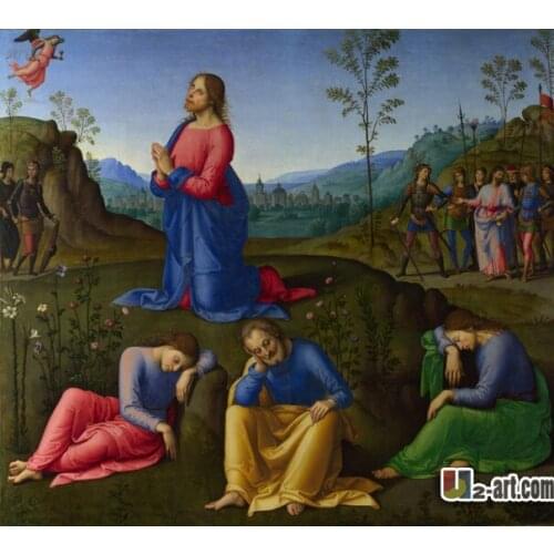 Canvas Prints (famous painting Agony in the Garden ) painting printed on canvas for livingroom Religion-048