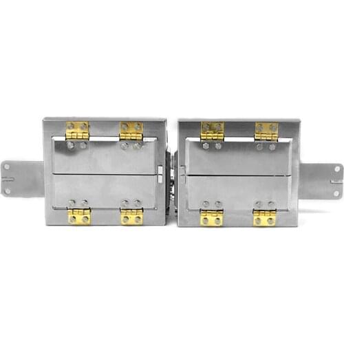 Stainless Steel Sand Spreader Filter Metal Toolbox for 1/14 Tamiya Volvo FH16 RC Truck DIY Upgrade Parts