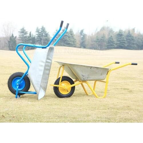 Agricultural unicycle stroller single wheel truck push sand soil garden garbage construction fertilizer site trolley tool