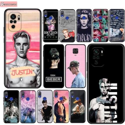 Fashion Justin Bieber Silicone Cover For Xiaomi Redmi Note 10 10S 9 9S Pro Max 9T 8T 8 7 6 5 Pro 5A Phone Case