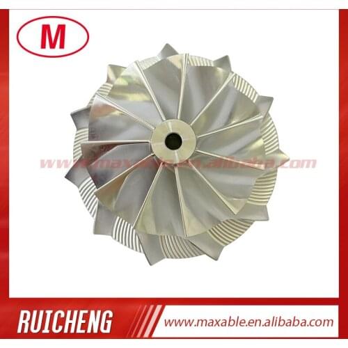 T04Z 70.30/94.00 mm 11+0 blades high performance turbocharger billet/milling/aluminum 2618 compressor wheel