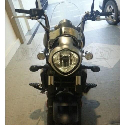 Windshield Windscreen For 1987- 2019 Kawasaki Vulcan S 650 900 800 88 VN1500 EN650 VN900 VN800 Custom ABS Cafe Front Fork Screen