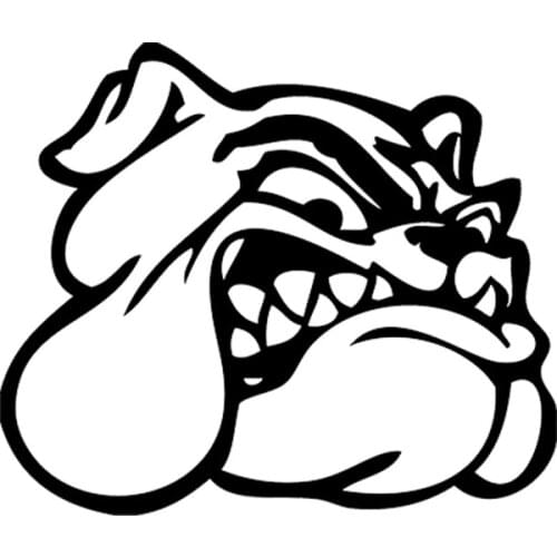 Car Sticker Angry Dog Face Dog Violent Vinyl Car Packaging Accessories Product Decoration