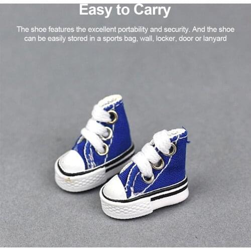 1pcs Mini Finger Realistic Shoe Cute Skate Board Shoe Canvas Fingerboard Shoe For Finger Breakdance Fingerboard