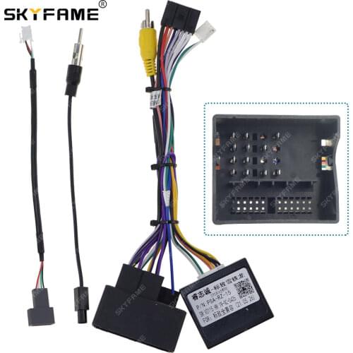 SKYFAME Car Wiring Cable Adapter Canbus For CITROEN PEUGEOT serices BERLINGO DECODER LINE