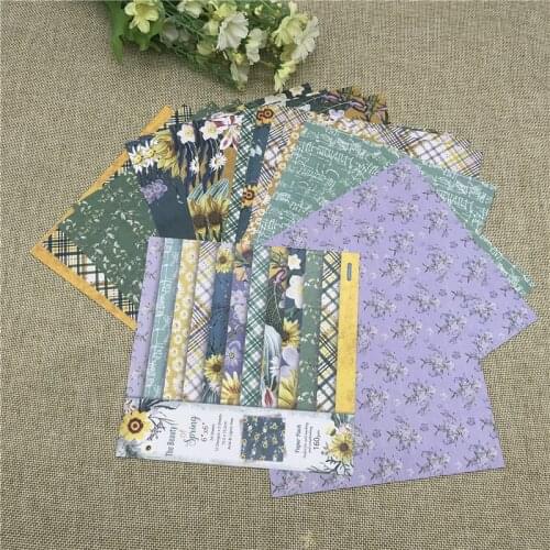 24 sheet 6"X6"Lovely beauty spring patterned paper Scrapbooking paper pack handmade craft paper craft Background pad