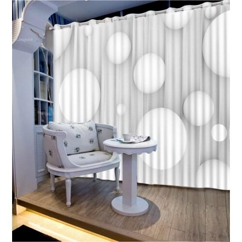 3d curtains Top Classic 3D European Style Fashion 3D Home Decor Beautiful round modern style 3d curtains home curtain