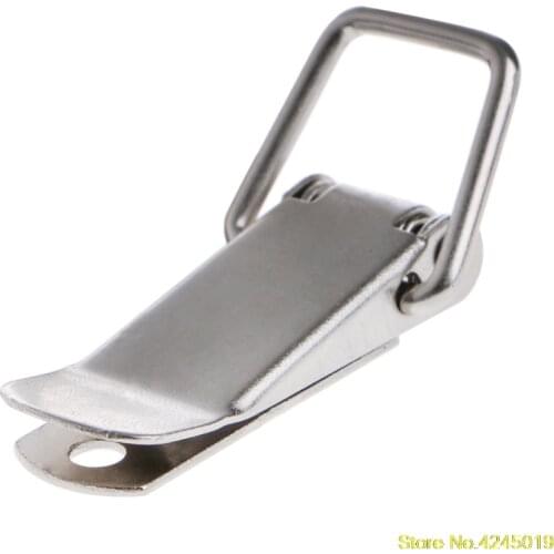New High quality 4 Pcs Hardware Cabinet Boxes Spring Loaded Latch Catch Toggle Hasp