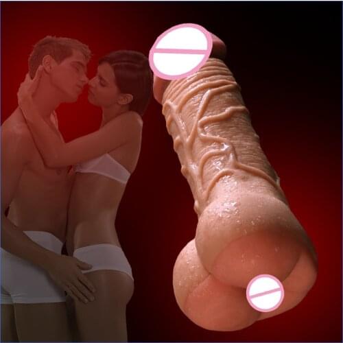 Sex Toys For Women Couples Realistic Male And Female Dildos Super Realistic Cock Penis Vagina Anal Enlarger Dildo Adult Sex Toy