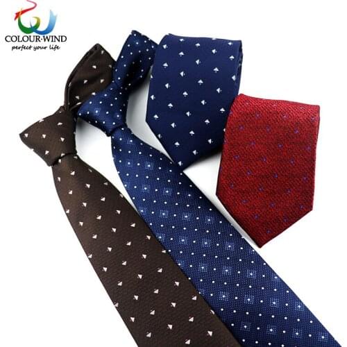 Polyester Mens Ties Dots Paisley Flower 7.5cm Necktie Jacquard Accessories Cravat Wedding Party Tie Set Pocket Square Gift