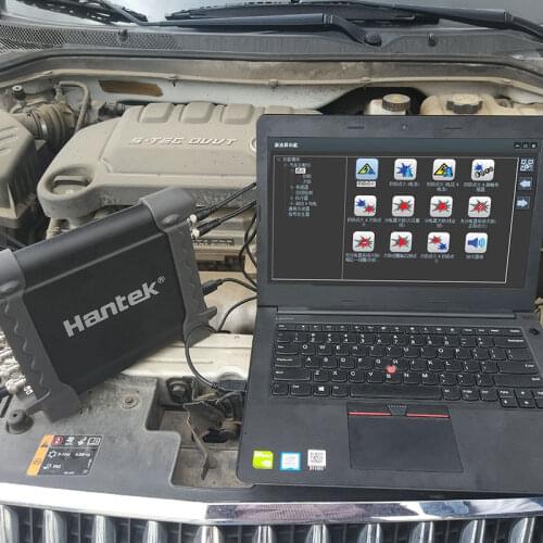 Hantek1008C Programmable Generator 8 Channels PC USB Oscilloscope 2.4MSa/s 4K Memory Depth