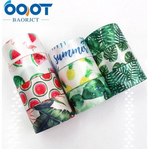 OOOT BAORJCT 1'' 25MM cartoon Printed grosgrain ribbon,Clothing accessories jewelry,DIY Handmade gift wrapping