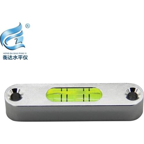 Metal spirit level high precision long strip horizontal bubble mini spirit level