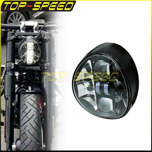 Motocycle LED Headlight With White DRL High/Low For Harley 2018-2020 Softail Breakout 114 FXBR FXBRS Models