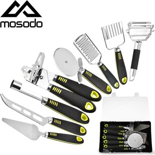 Professional 8pcs Kitchen Knife Sets Stainless Steel Baking Tool With Storage Box Kitchen Utility Knives Cooking Household Tool