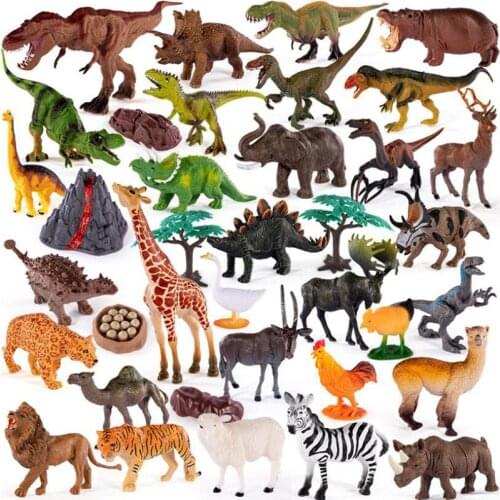 New Plastic Dinosaur Toy Simulation Tyrannosaurus Jurassic Animal World Toys Collection Toy For Kids