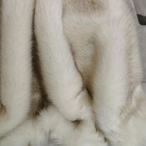 High-end model room fur blankets,home decoration blankets, fox fur decoration blankets, model rooms cover blankets