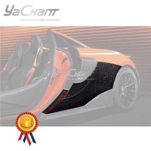 Carbon Fiber Forged Carbon Weave Rear Fender Panel Fit For 2018-2021 600LT OEM Style (Same for 540C570S Upgrade)