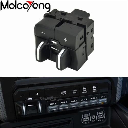 Trailer Brake Control Switch For Dodge Ram 2013-2021 Car Accessories High Quality Auto Trailer Brake Control Switch 68105206AC