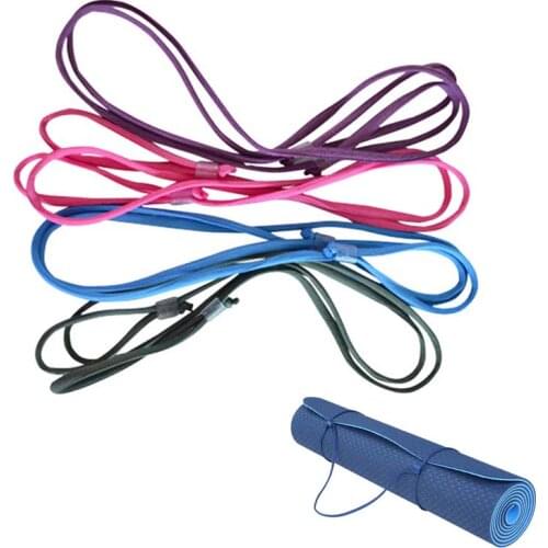 Yoga Mat Storage Band Excercise Pilate Body Building Sling Shoulder Yoga Mat Strap Multifunctional Sports Fitness Yoga Belt 2pcs