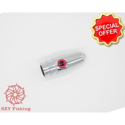 SXY Fishing D51 Metal copper head Bait Metal Trolling Lure Deep sea bait Metal Head Fishing Bait Metal Octopus copper head
