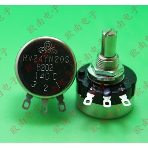 [VK] PYCOS speed regulator lap potentiometer RV24YN20S B102 1K B202 2K RV24 RV24YN switch