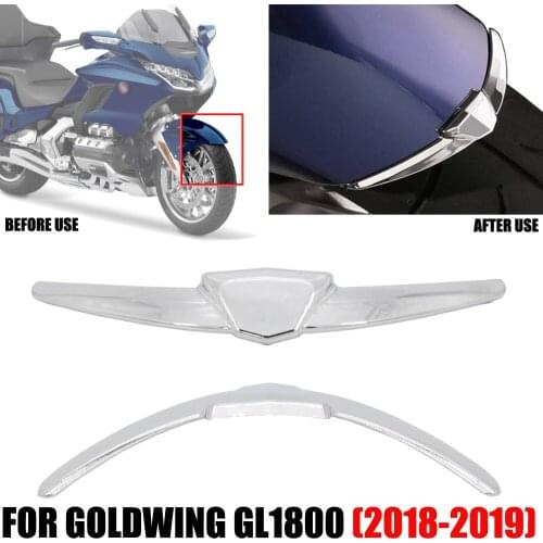 High quality Chrome Fairing front fender accessories for Honda Goldwing GL 1800 GL1800 2018