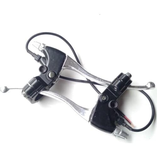 1 Pair Electric Bike Electric Scooter Aluminum Brake Switch Lever