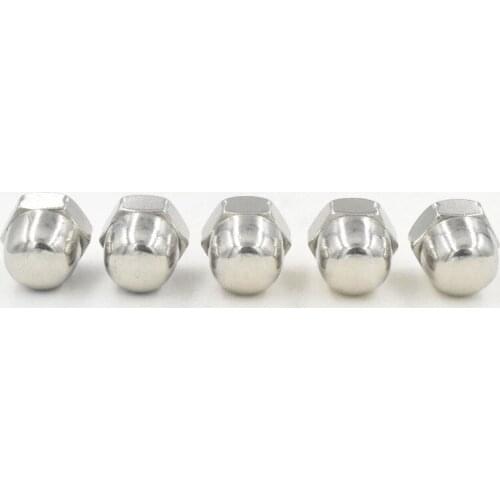 10Pcs M8 Stainless Steel Cap Nuts Round Head Cover Decorative Nut Metric Hex Nuts