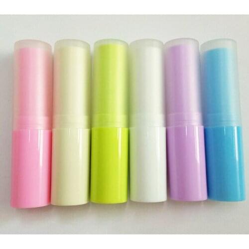 4g Empty PP Plastic Colorful Lip Balm Tubes 4ml DIY Travel Sample Lip Protector Pomade Cream Bottles Makeup Containers 1500pcs