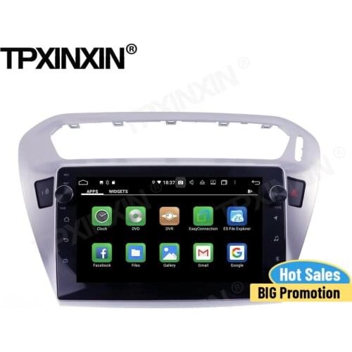 Carplay Car Radio 2 Din Receiver Bluetooth Android For Peugeot 301 2008 2009 2010 2011 2012 2013 2014 IPS GPS Player Audio Unit