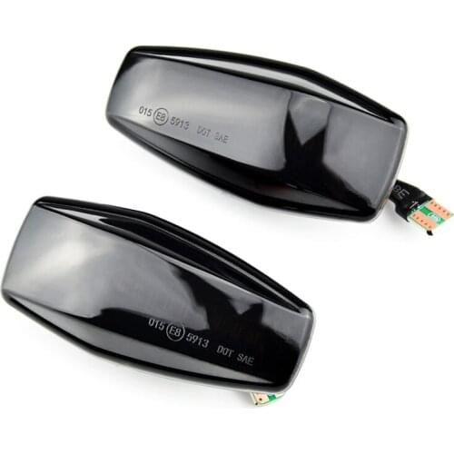 Car Smoked LED Dynamic Side Marker Light Turn Signal Blinker for Hyundai Trajet Sonata Elantra Getz XG Tucson Matrix