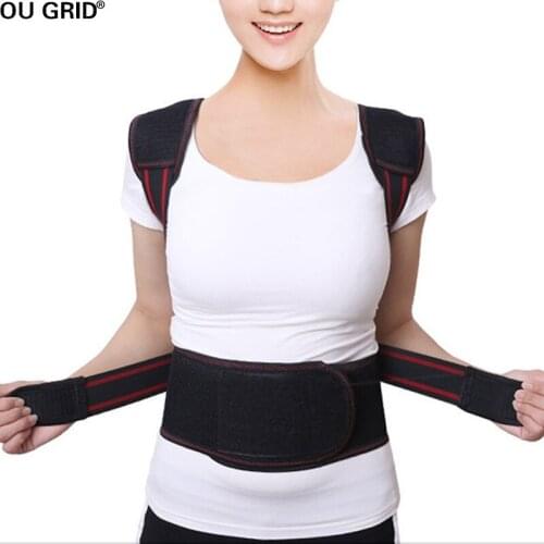Back Brace Posture Corrector for Women and Men Lumbar Support Shoulder Support for Improve Posture Provide and Back Pain Relief