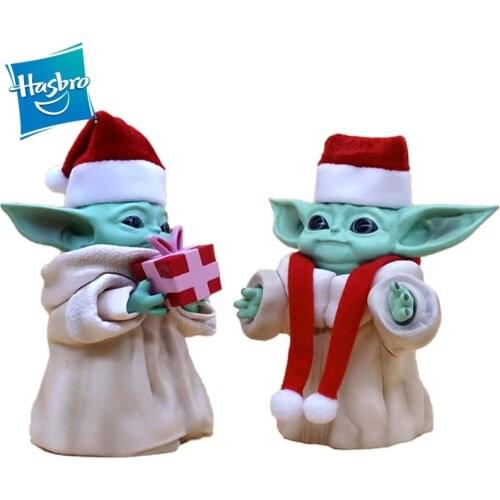 Hasbro Star Wars The Mandalorian Baby Yoda Collection Anime Action Figures Model Cartoon Dolls Birthday Gift Desktop Decorations