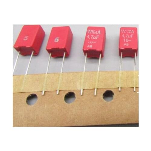 20PCS MKS2 16V 4.7UF 475 5% P=5mm CAPACITOR