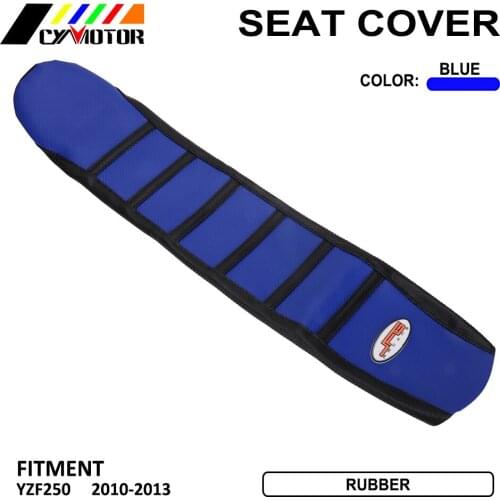Motorcycle Leather Gripper Soft Seat Cover For YAMAHA YZF250F YZF250 YZF 250 250F 2010 2011 2012 2013 10 11 12 13
