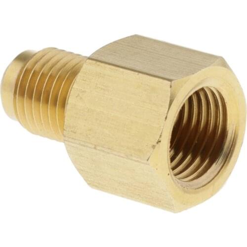 Brass Support 1/4'' SAE AG To G1/4'' IG Nitrogen Regulator Adapter Fittings