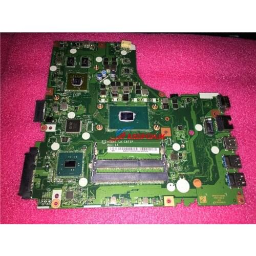 A4WAD LA-C871P Mainboard FOR Acer Aspire E5-491G LAPTOP MOTHERBOARD WITH I7-6700HQ NBG6711002 100% TESED OK