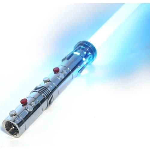 LGT SaberStudio metalic laser sword dueling infinite color sensitive rechargeable DIY double-blade lightsaber for entertainment