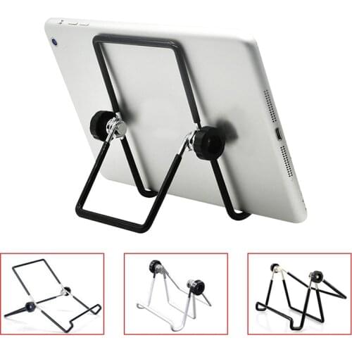Metal Steel Multi-angle Non-slip Foldable Adjustable Stand Holder Pad Tablet