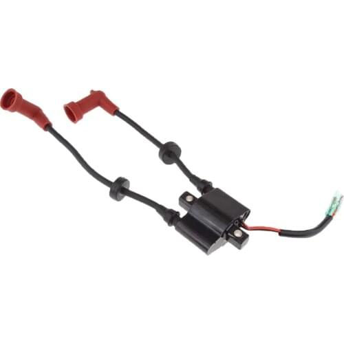 Marine Outboard Ignition Coil Assy for Yamaha F9.9 13.5 15 20 25HP 40HP Replace 6F5-85570-10, 6F5-85570-11 Motors Parts