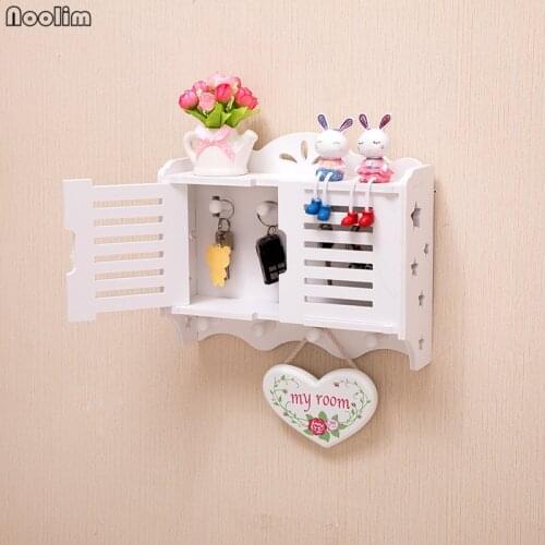 NOOLIM Home Wall Shelf Entrance Wall Hanging Key Storage Holder
