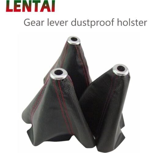 LENTAI For Renault megane 2 3 duster captur clio 4 Volvo xc90 s60 xc60 Lada granta vesta Car Gear Shift head dust-proof cover