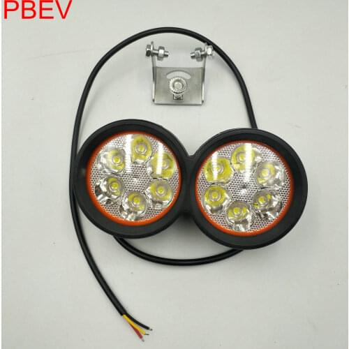 Motorcycle Electric SCOOTER Super Bright LED Headlights Modified Retrofit Spotlight Long-Range Strong Light Twins LAMP