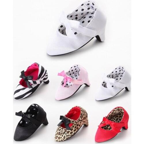 0-12M Infant Newborn Baby Girl High Heels Shoes Princess Bow First Birthday Party Shoes Photo Props Shoes