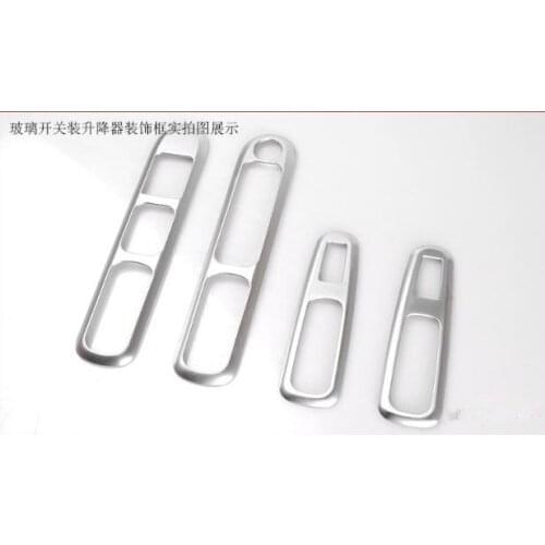 ABS Chrome Trim interior armrest decoration For Peugeot 3008 2012 2013 2014 2015 2016 LHD