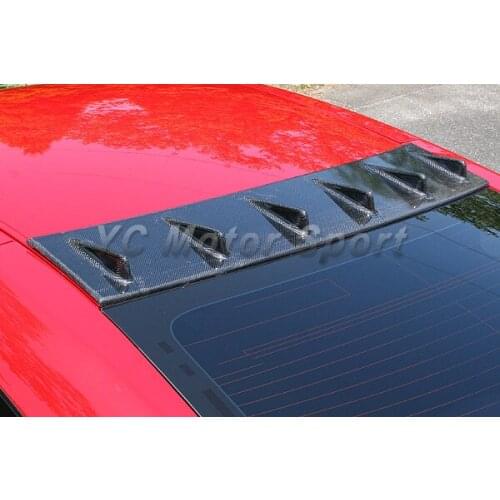 Car Accessories Carbon Fiber CS Style Vortex Genertor Roof Fin Fit For 2008-2014 R35 GTR Vortex Generator