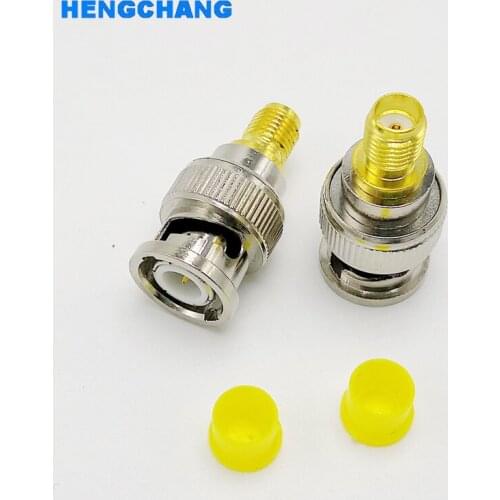 BNC to SMA RF Adapter converter BNC Male to SMA Female Plug Coaxal Adapter 10pcs/lot