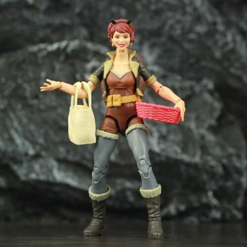 Original Marvel Legends Squirrel Girl 6" Action Figure Without Motorbike From Vehicle Set Riders Series Collection Toys Doll