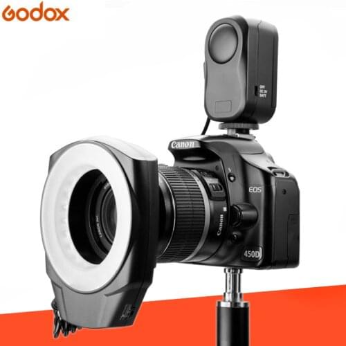 Godox RING48 Marco Ring LED Light circular LED Lamp 48PCS Power Rate Semi Power/Full Power Color temperature 5600K-300K